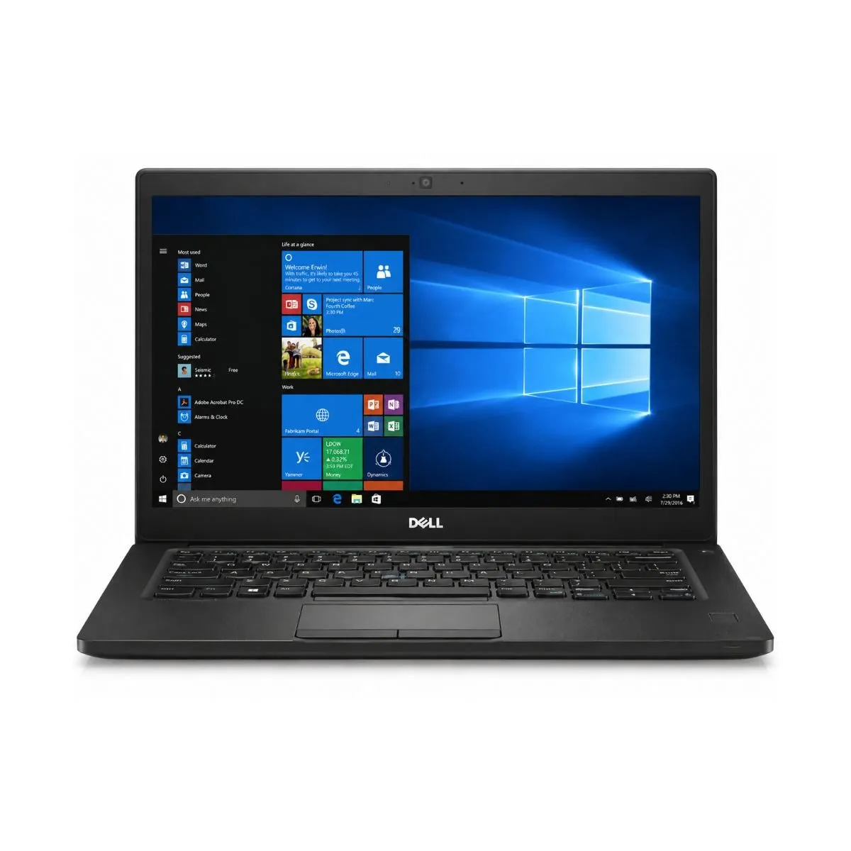 dell-latitude-7480-core-i5-7th-gen-front-view Dell Latitude 7480 | Core i7 | 7th Generation - Image 1